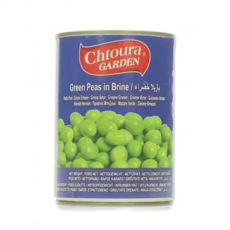 Chtoura Garden grüne Erbsen 400g - frisch und lecker - Yahalla ياهلا