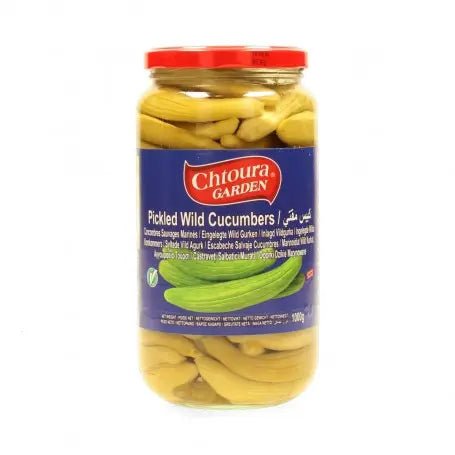 Chtoura Garten: Salziges Gurken-Duett 1kg - Yahalla ياهلا