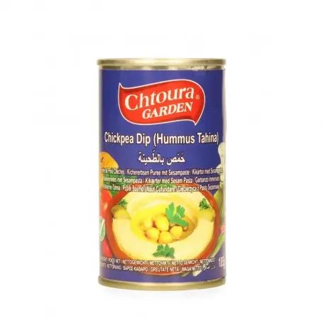 Cremiger Hummus mit Tahini 185g von Chtoura - Yahalla ياهلا