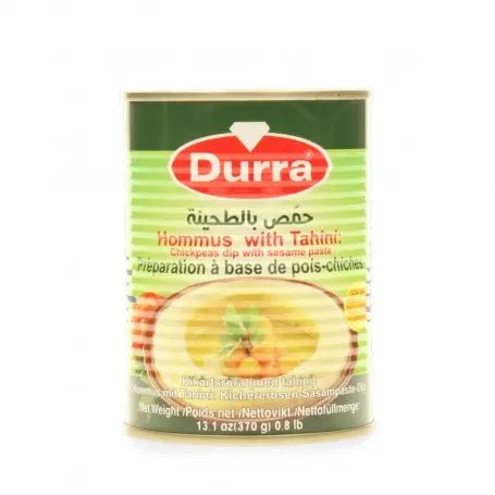 Durra Hummus mit Tahini 370g kühl lagern - Yahalla ياهلا