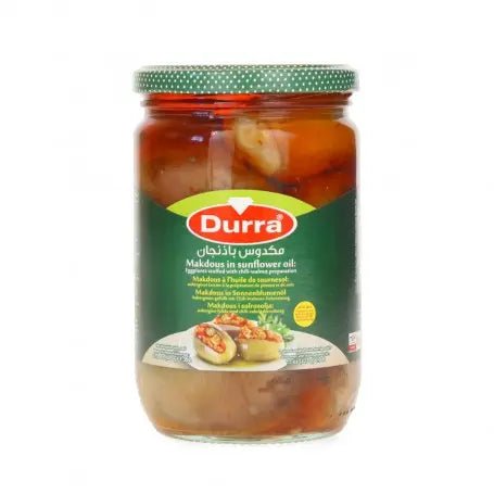 Durra Makedous: Gefüllte Auberginen 1250g - Yahalla ياهلا