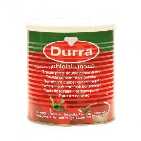 Durra Tomatenmark 800g - Hoher Säuregehalt - Yahalla ياهلا