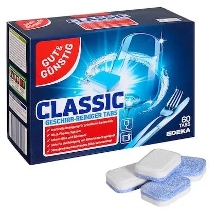 GUT&GÜNSTIG CLASSIC Spülmaschinentabs 60 St. - Yahalla ياهلا