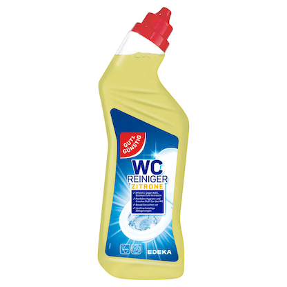 GUT&GÜNSTIG WC-Reiniger Zitrone, 1,0 l - Yahalla ياهلا
