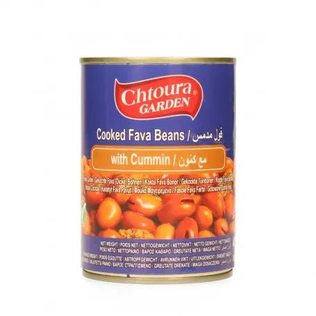 Kichererbsen mit Kreuzkümmel 400g Chtoura - Yahalla ياهلا