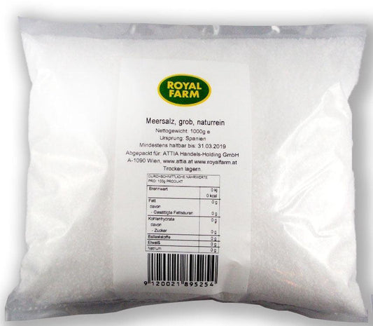 1-2 mm grobes Meersalz