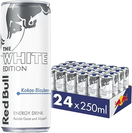 Red Bull Energy Drink White Edition Kokos-Blaubeere 0,25l Red Bull