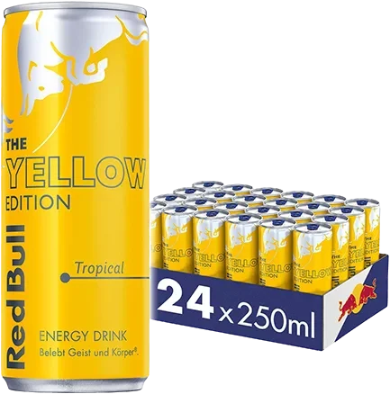 Red Bull Energy Drink Yellow Edition Tropical 0,25l Red Bull