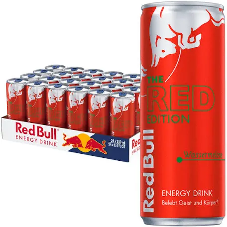 Red Bull Red Edition Wassermelone Energy-Drink Yahalla ياهلا