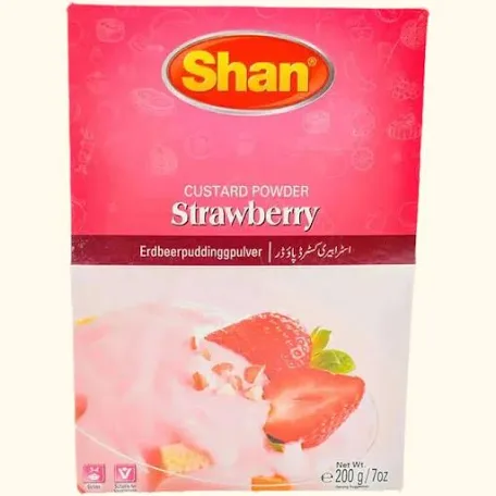 Shan Erdbeerpuddingpulver 200g - Yahalla ياهلا
